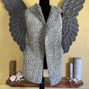 Love Tree Teddy Bear Style Vest With Hood